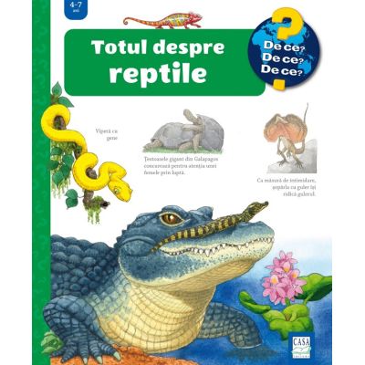 Totul despre reptile - Patricia Mennen