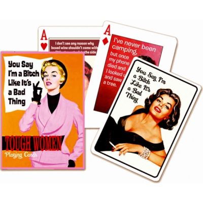 Carti de joc de colectie cu tema Tough Women