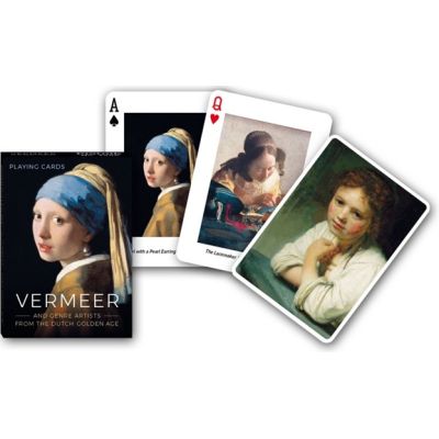 Carti de joc de colectie cu tema Vermeer