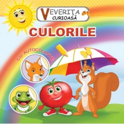Veverita curioasa. Culorile