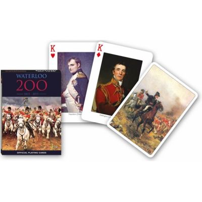 Carti de joc de colectie Piatnik, cu tema Waterloo