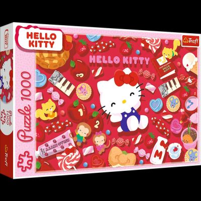 PUZZLE TREFL 1000 HELLO KITTY