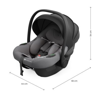 Scoica auto Kinderkraft i-lite 40-87 cm, grey