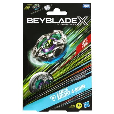 BEYBLADE X LET IT RIP SET LANSATOR SI ROATA LANCE KNIGHT 4-80HN