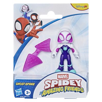 MARVEL SPIDEY SI PRIETENII SAI UIMITORI SET FIGURINA GHOST SPIDER SI ACCESORII