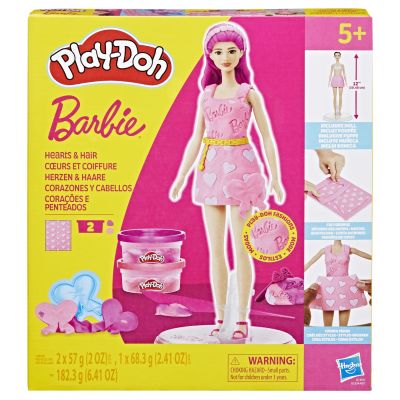 PLAY DOH BARBIE SET PLASTELINA INIMIOARE SI PAR