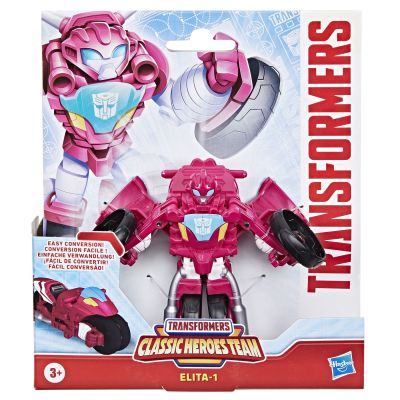 TRANSFORMERS CLASSIC HEROES TEAM ROBOT ELITA 1 CONVERTIBIL