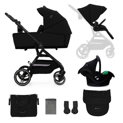 Carucior Kinderkraft Yoxi 3in1 (mink pro) pure black