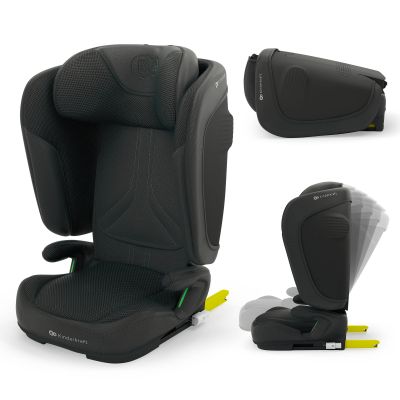 Scaun auto Kinderkraft Unity2 100-150 cm, black