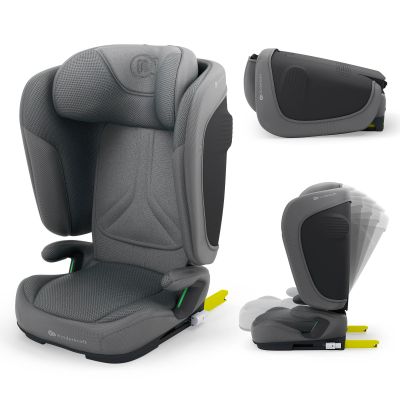 Scaun auto Kinderkraft Unity2 100-150 cm, grey