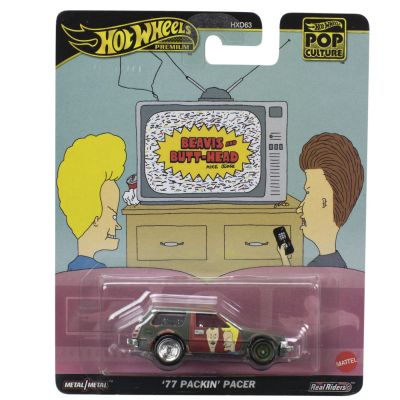HOT WHEELS POP CULTURE MASINUTA METALICA BEAVIS AND BUTTHEAD PACKIN PACER 77 SCARA 1: 64