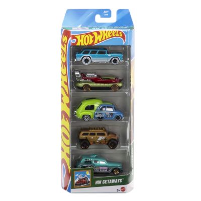 Set 5 masini Hot Wheels HW Getaways 2