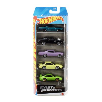 Set 5 masini Hot Wheels Fast and furious
