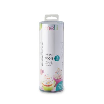 SET 5 PIESE MINI USTENSILE BAKING, MELII, COLORATE