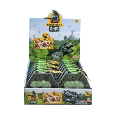 NATURE WORLD DINO SET 6 DINOZAURI IN CUTIE PIRAMIDA