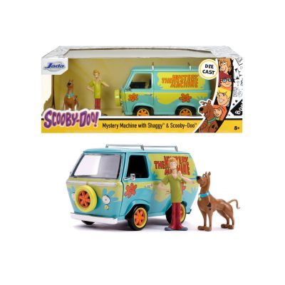 JADA SCOOBY DOO SET DUBA METALICA MISTERIOASA SCARA 1 LA 24 SI 2 FIGURINE
