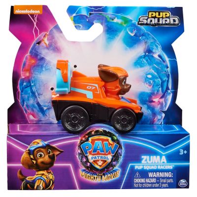 PATRULA CATELUSILOR PUP SQUAD RACERS VEHICUL METALIC ZUMA SCARA 1: 55