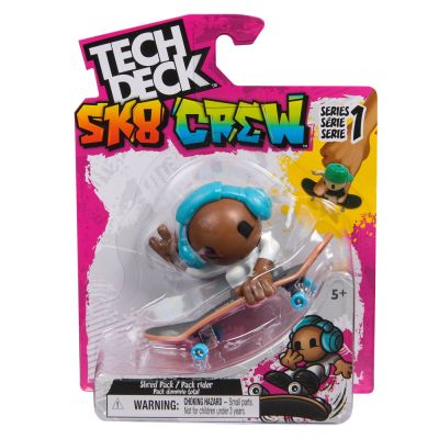 TECH DECH SK8 CREW PACHET PLACA SI FIGURINA 9. 6CM CASTI ALBASTRE