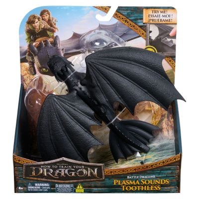 CUM SA ITI DRESEZI DRAGONUL LUPTA DRAGONILOR FIGURINA DRAGON TOOTHLESS 26. 5 CM