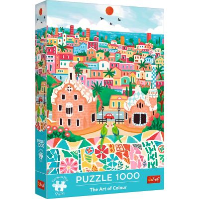 PUZZLE TREFL 1000 PREMIUM PLUS BARCELONA SPANIA
