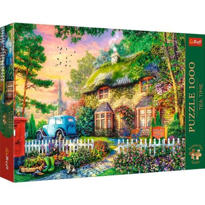 PUZZLE TREFL 1000 PREMIUM PLUS TEA TIME CASUTA STONEY LANE