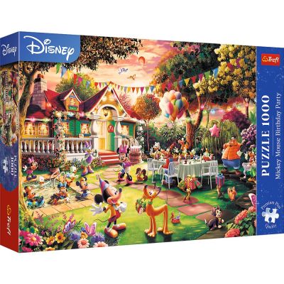 PUZZLE TREFL 1000 PREMIUM PLUS DISNEY MICKEY MOUSE PETRECERE ZI DE NASTERE