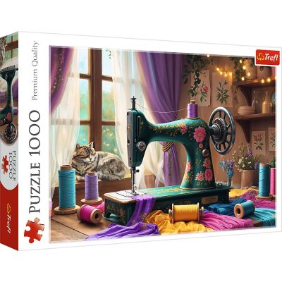 PUZZLE TREFL 1000 ATELIERUL DE CUSUT