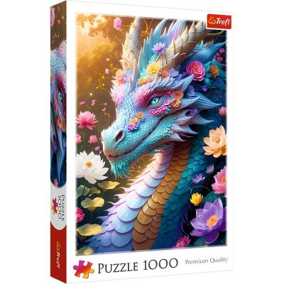 PUZZLE TREFL 1000 DRAGONUL COLORAT