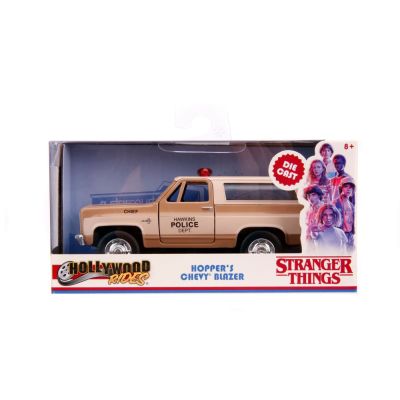 JADA STRANGER THINGS MASINUTA METALICA HOPPERS CHEVY K5 BLAZER SCARA 1 LA 32