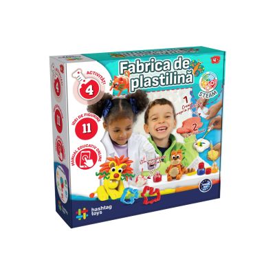 SET FABRICA DE PLASTILINA CU ANIMALE