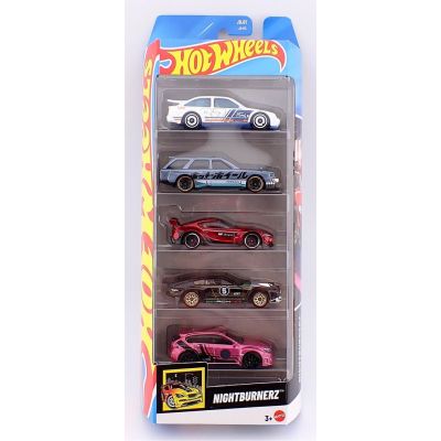 SET 5 MASINI HOT WHEELS NIGHTBURNERZ