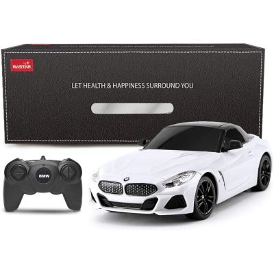 MASINA CU TELECOMANDA BMW Z4 ROADSTER ALB SCARA 1 LA 18