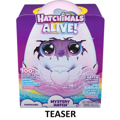 HATCHIMALS ALIVE MISTERY HATCH OU PUFFICORN