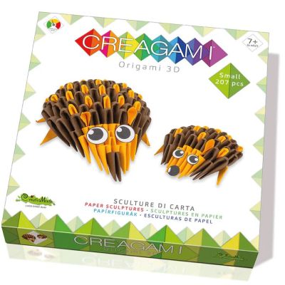 Kit origami cu 204 piese, Creagami, Arici
