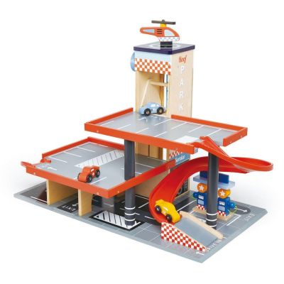 Statia Service Blue Bird Service Station, 5 piese