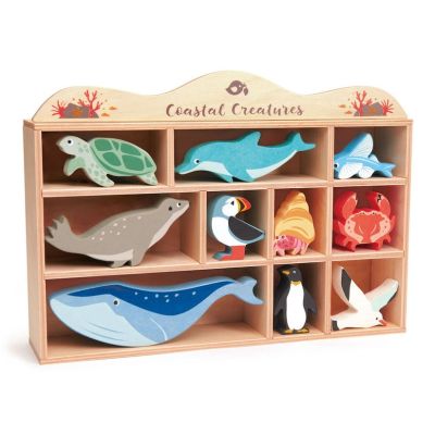 Animalutele apelor pe raft Coastal Creatures, 10 piese