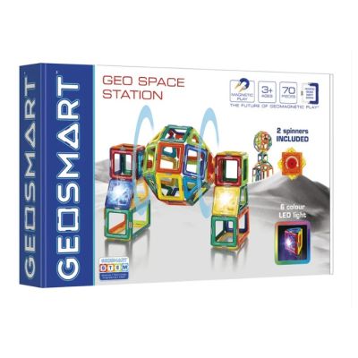 Joc magnetic Geo Smart, GeoSpace Station, Statia Geospatiala, 70 piese
