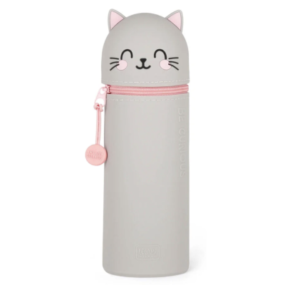 Penar cilindric din silicon, 2 in 1, Kitty, Legami