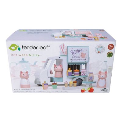 Furgoneta cu milkshake-uri a lui Kitty, din lemn premium Kitty's Milkshake Van