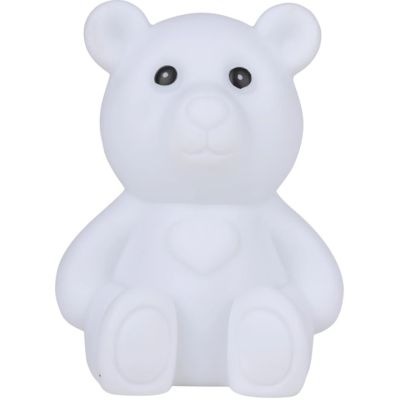 Lampă de veghe LED Ursuleț alb 8x8x10. 5cm