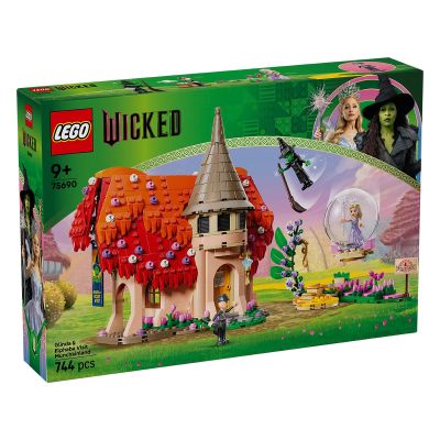 LEGO Wicked. Glinda si Elphaba viziteaza Munchkinland 75690, 744 piese