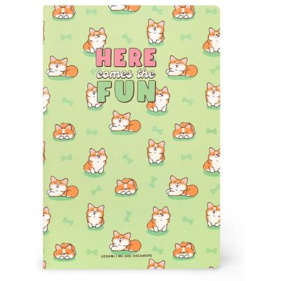 Caiet dictando, mediu, Corgi, Legami