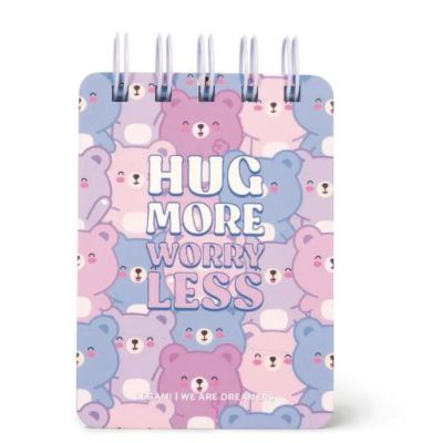 Carnet liniat dictando cu spirala, Ursulet, Legami