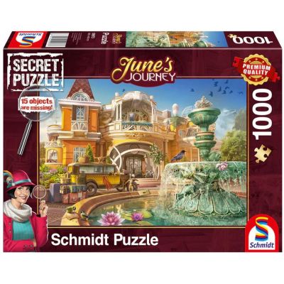 Puzzle 1000 piese, I. Journey - Mosia de orhidee, Schmidt