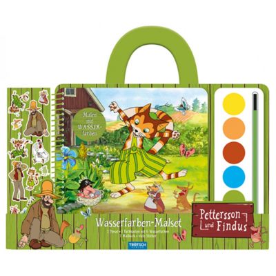 Pettersson und Findus Set de pictura cu paleta de culori