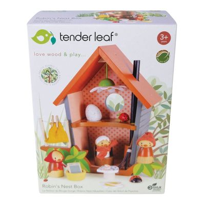 Casuta pentru pasari, din lemn premium Robin's Nest Box