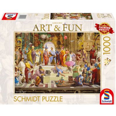 Puzzle 1000 piese, Scoala de la Atena 2024, Schmidt