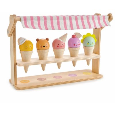 Stand pentru inghetata Scoops and Smiles-, 6 piese