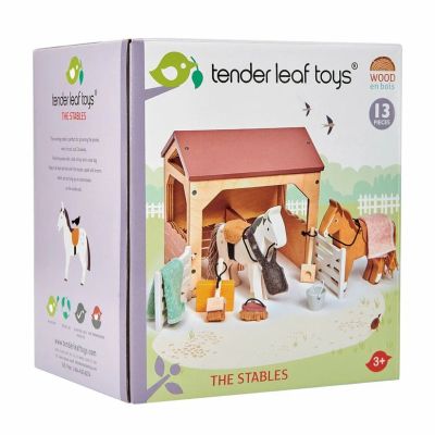 Set figurine Grajd cu cai, 13 piese