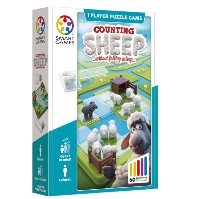 Joc de logica Counting Sheep, cu 60 de provocari, editie internationala